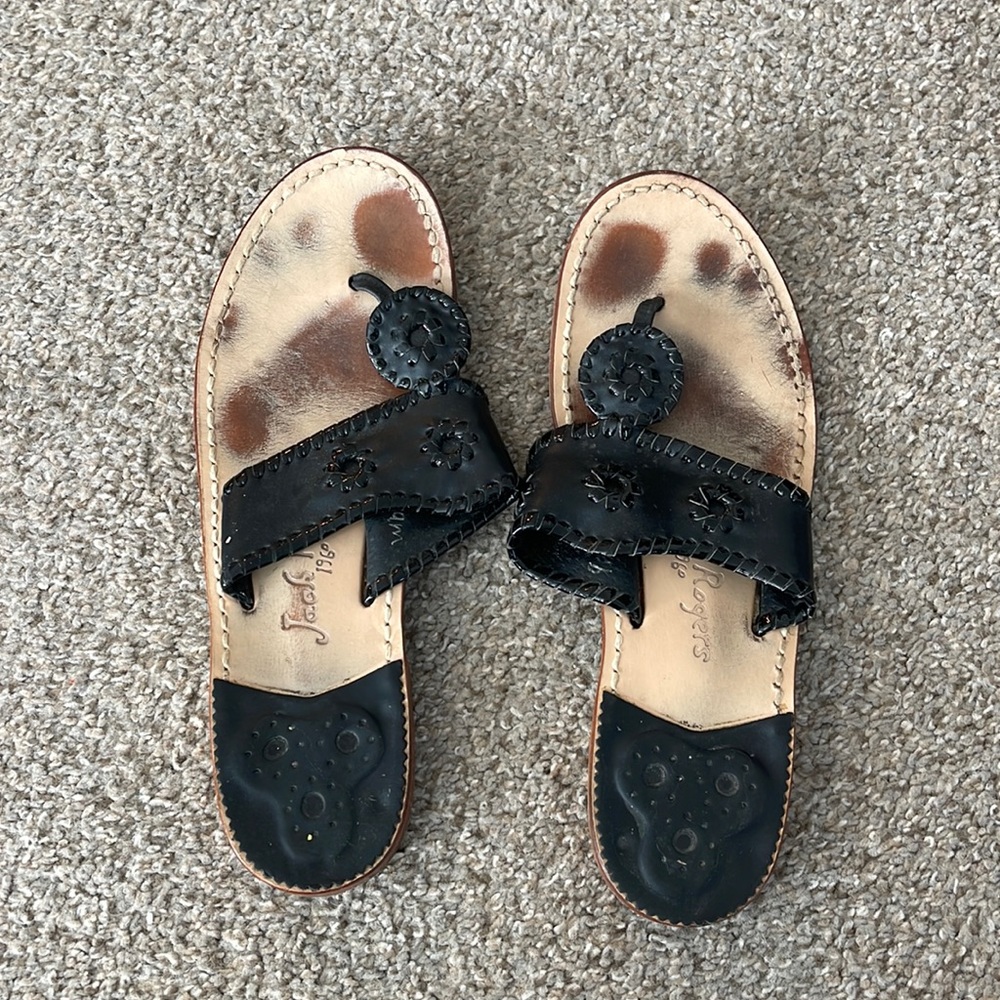 Black Jack Rogers sandals